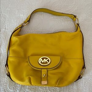 Michael Kors Yellow Purse